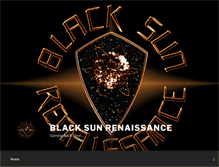Tablet Screenshot of blacksunrenaissance.com